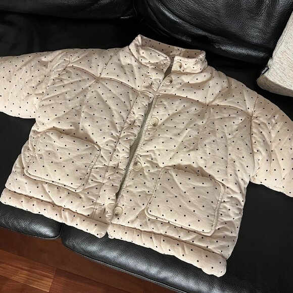 NEW ANGGO Korean Brand Toddler Fleece-Lined Cotton-Padded Winter Jacket 24m 2T - Picture 1 of 2
